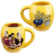 Beatles Yellow Submarine All You Need Ceramic Oval Mug